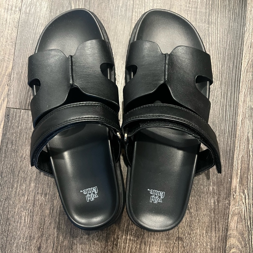 Wild Fable Black Women's Slide Sandals